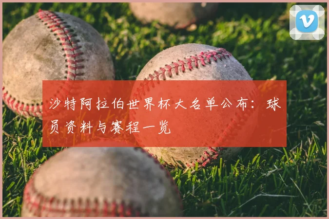 沙特阿拉伯世界杯大名单公布:球员资料与赛程一览